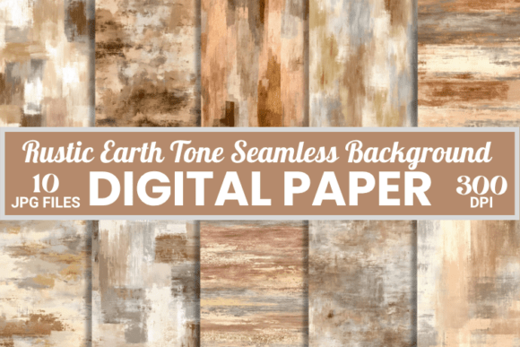 Download Rustic Earth Tone Seamless Backgrounds - Backgrounds Collection