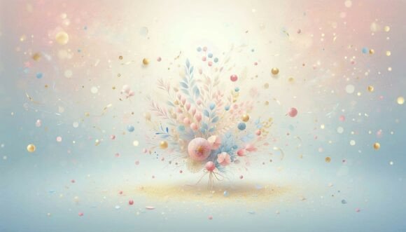 Download Pastel Confetti Glow - Pastel confetti Collection