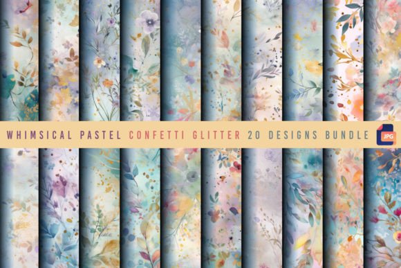 Download Whimsical Pastel Confetti Glitter - Pastel confetti Collection